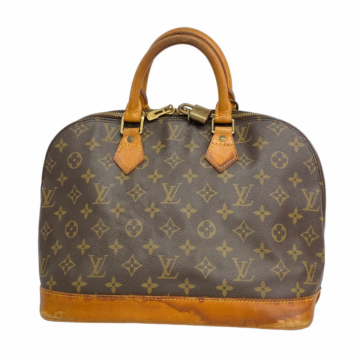 ルイヴィトン　アルマ極美品　ダークブラウン バッグ 今日WTO】Louis Vuitton ルイヴィトン アルマ貝殻バッグシリーズ