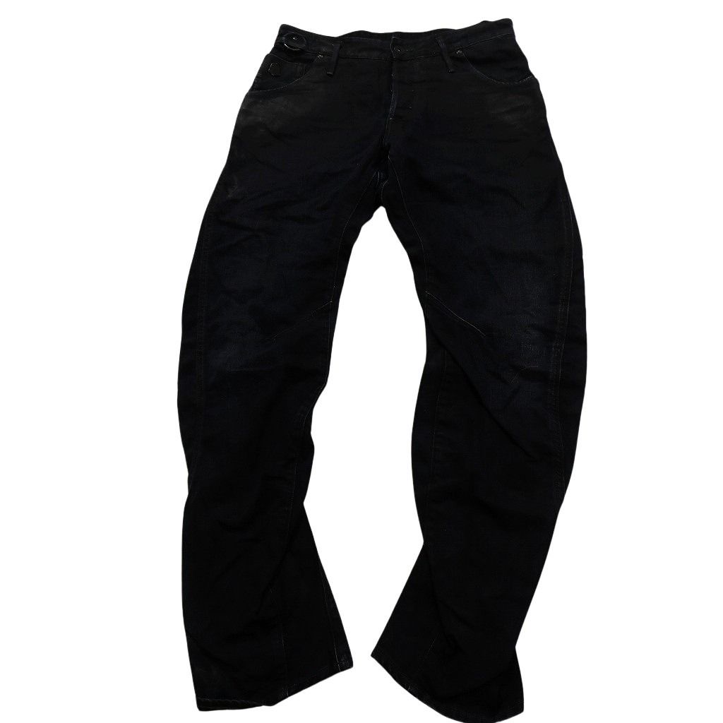古着卸 G-STAR RAW デニムパンツ 7枚セット メンズ 28 30 革パッチ ヒゲ フェード コインポケット ELWOOD 古着 NC1377