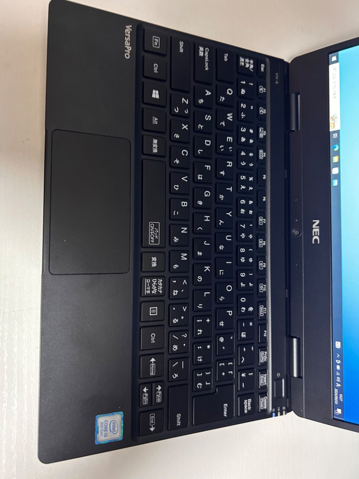 NEC VersaPro VH-4 Core i5 8GB SSD256GB VersaPro 【IPS FHD液晶