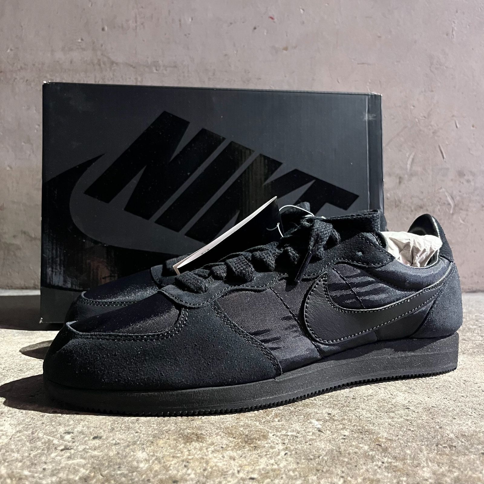 ☆新品未使用☆ ブラックコムデギャルソン×ナイキ イーグル BLACK COMME des GARCONS ×NIKE EAGLE TRIPLE BLACK ブラック