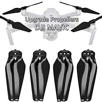 DJI Mavic Pro & Proプラチナ用MASアップグレードプロペラ ブラック