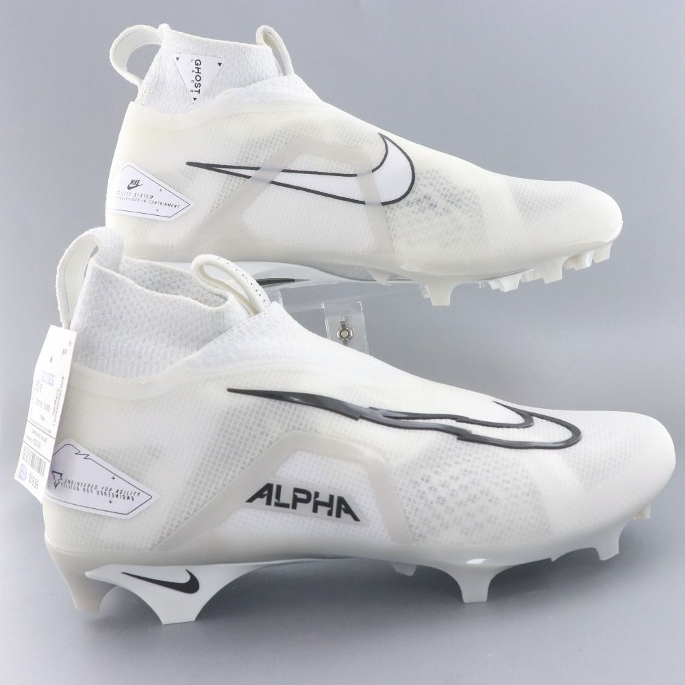 NIKE ALPHA MENACE PRO 3ホワイト スパイク 27.5㎝ 白 Nike Alpha Menace Pro 3 Men's Size 10 Football Cleats White
