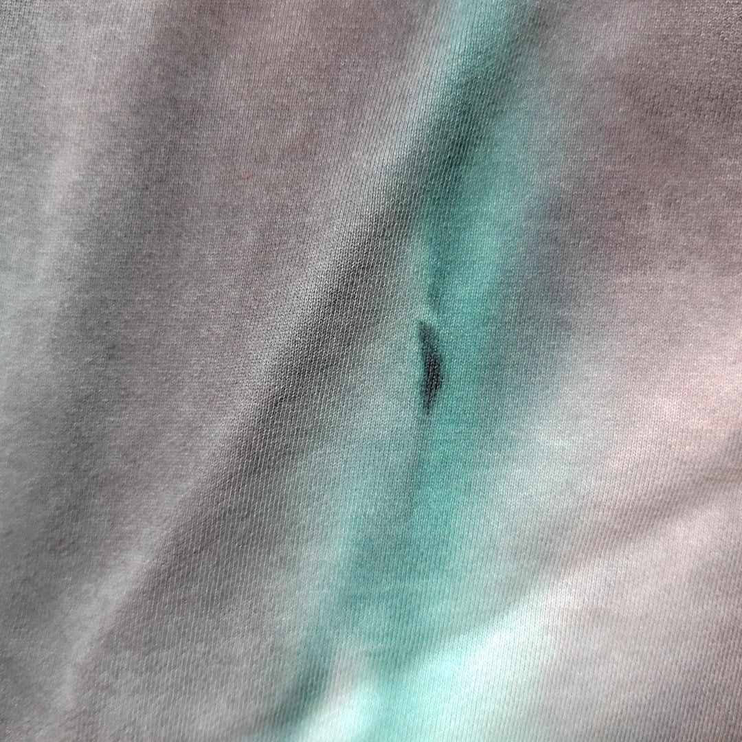 タイダイ染め グレー