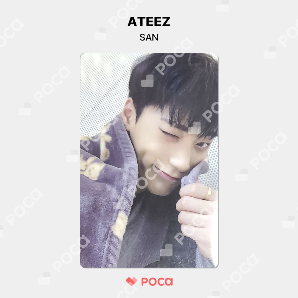 【匿名配送】ATEEZ US限定トレカ　HUG ver. サン ATEEZ US 限定トレカ CHU サン - メルカリ