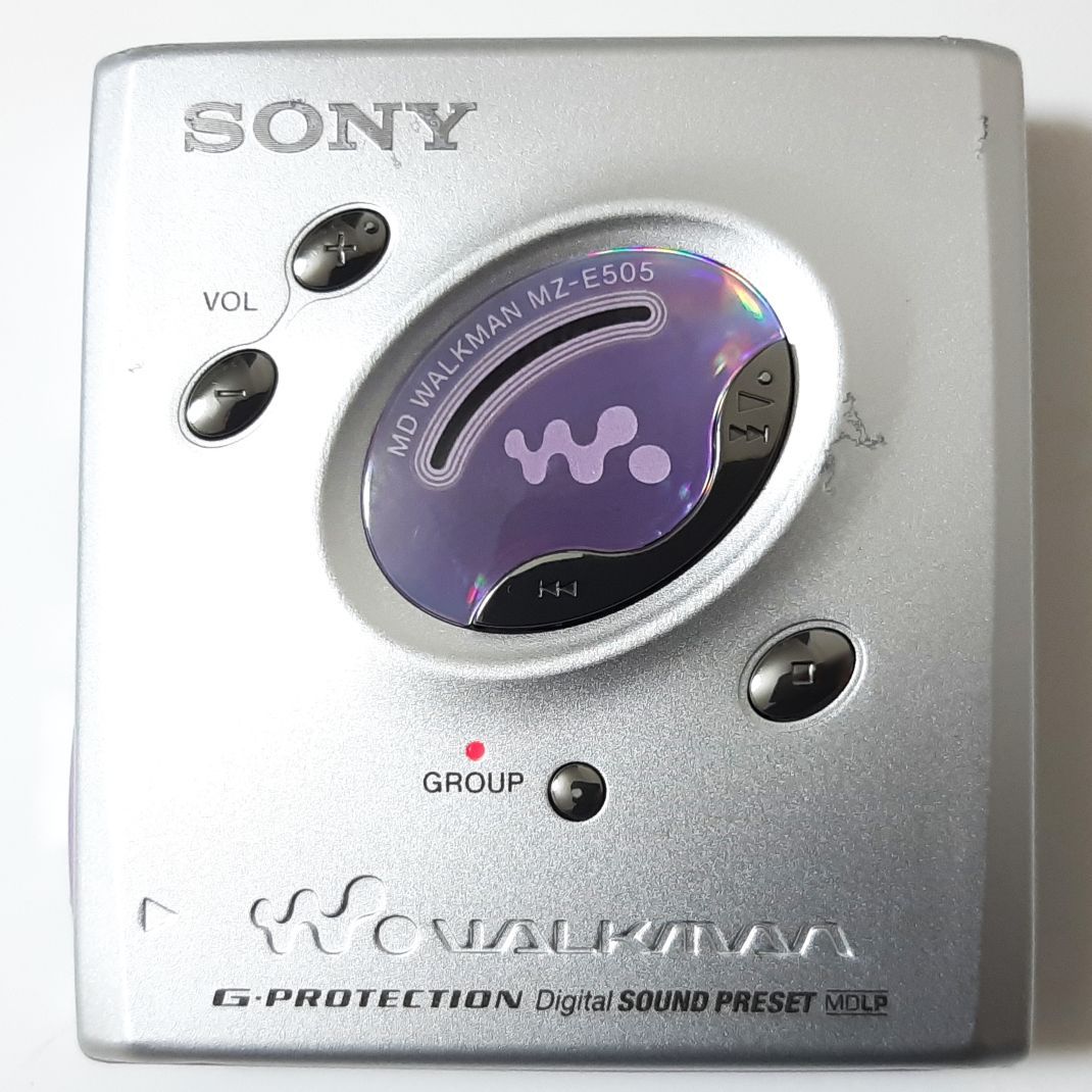 ソニー SONY MDウォークマン MZ-E505