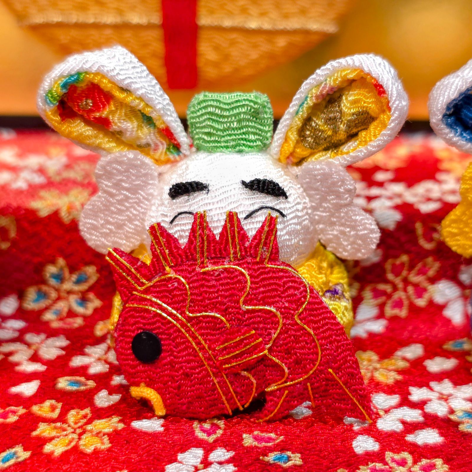 2025年・巳年新作】うさちゃん七福神とへびちゃん（他：門松、鏡餅