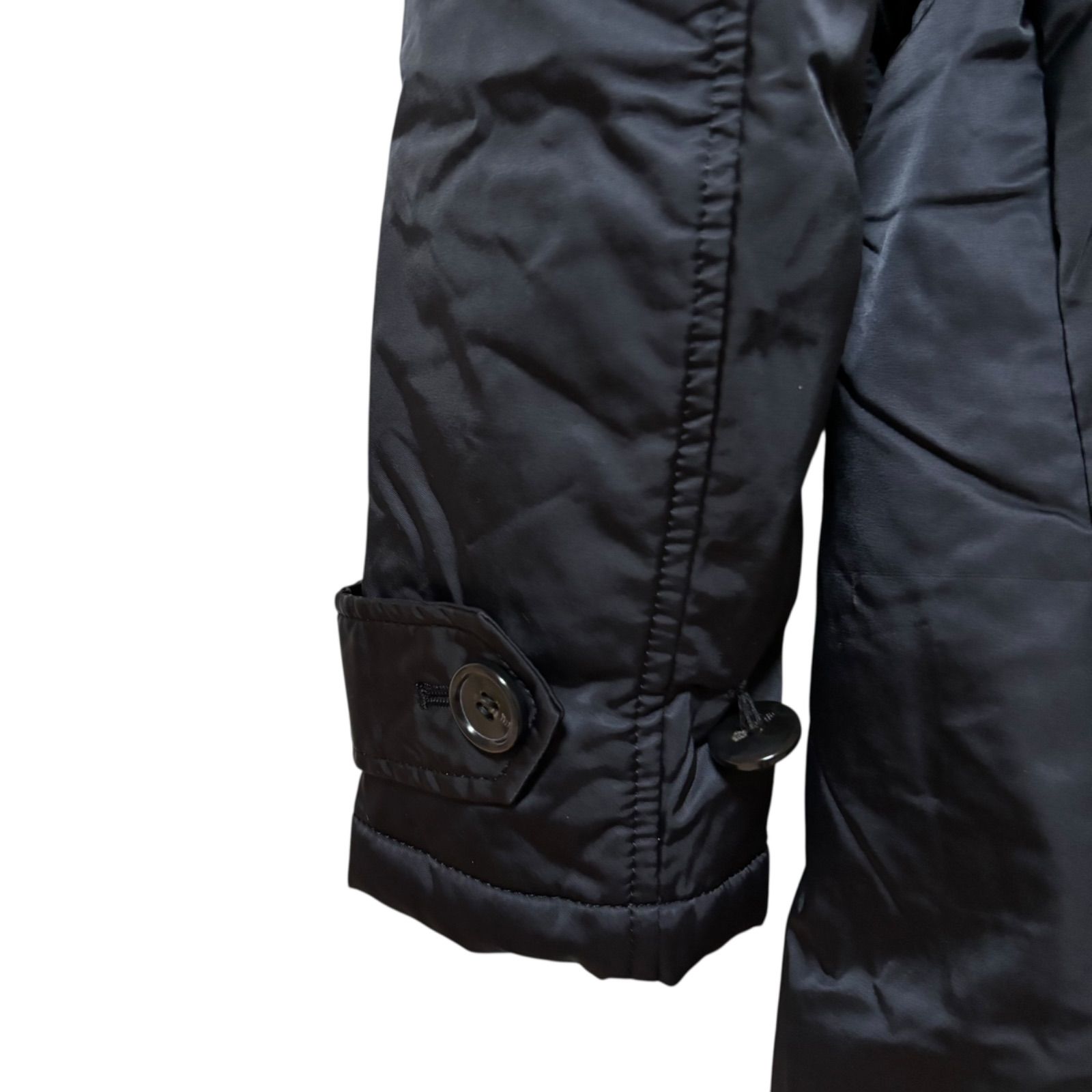 RE243 theory luxe セオリーリュクス ダウン トレンチコート ブラック 
