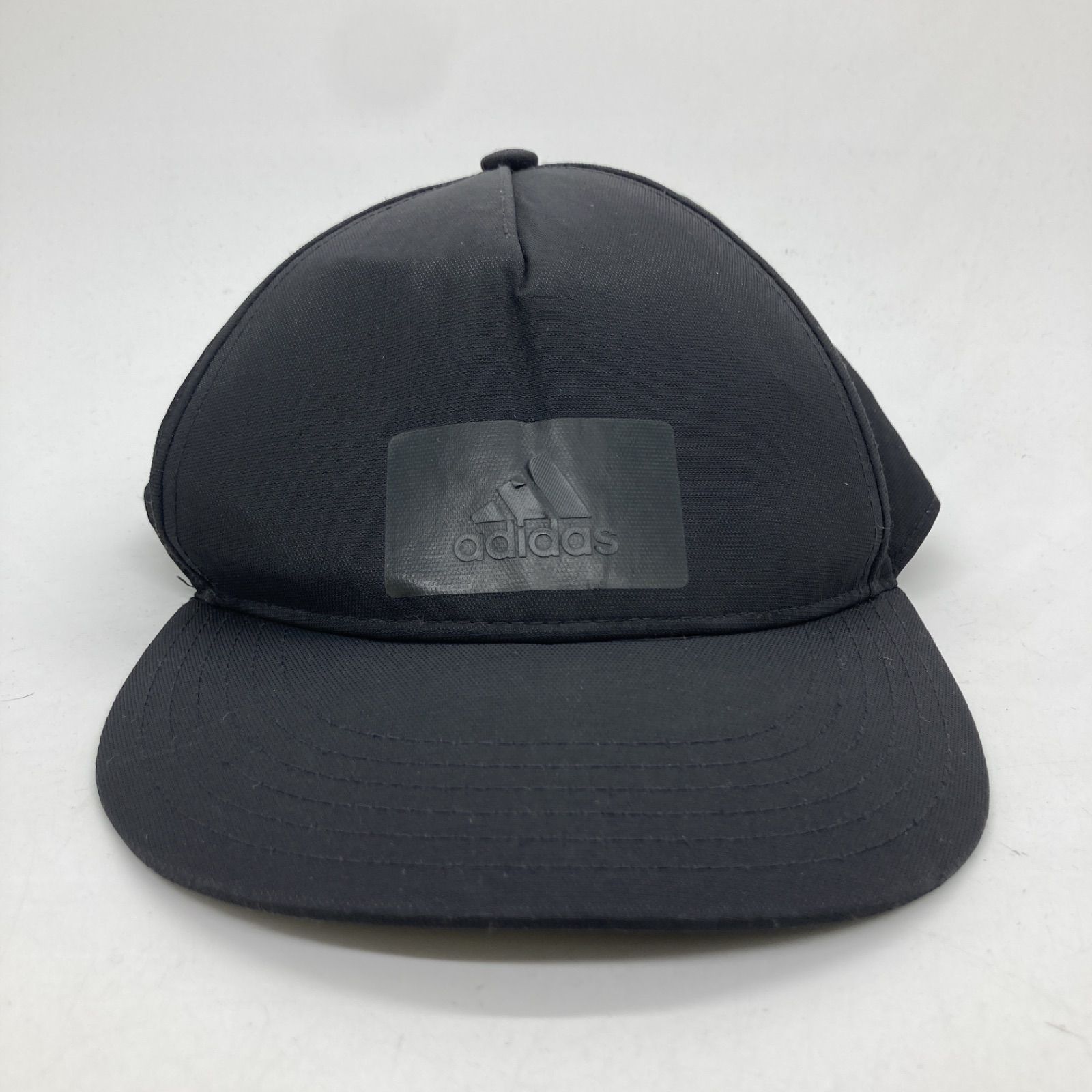 adidas アディダス ロゴ オールブラック キャップ CAP 帽子 G210-7