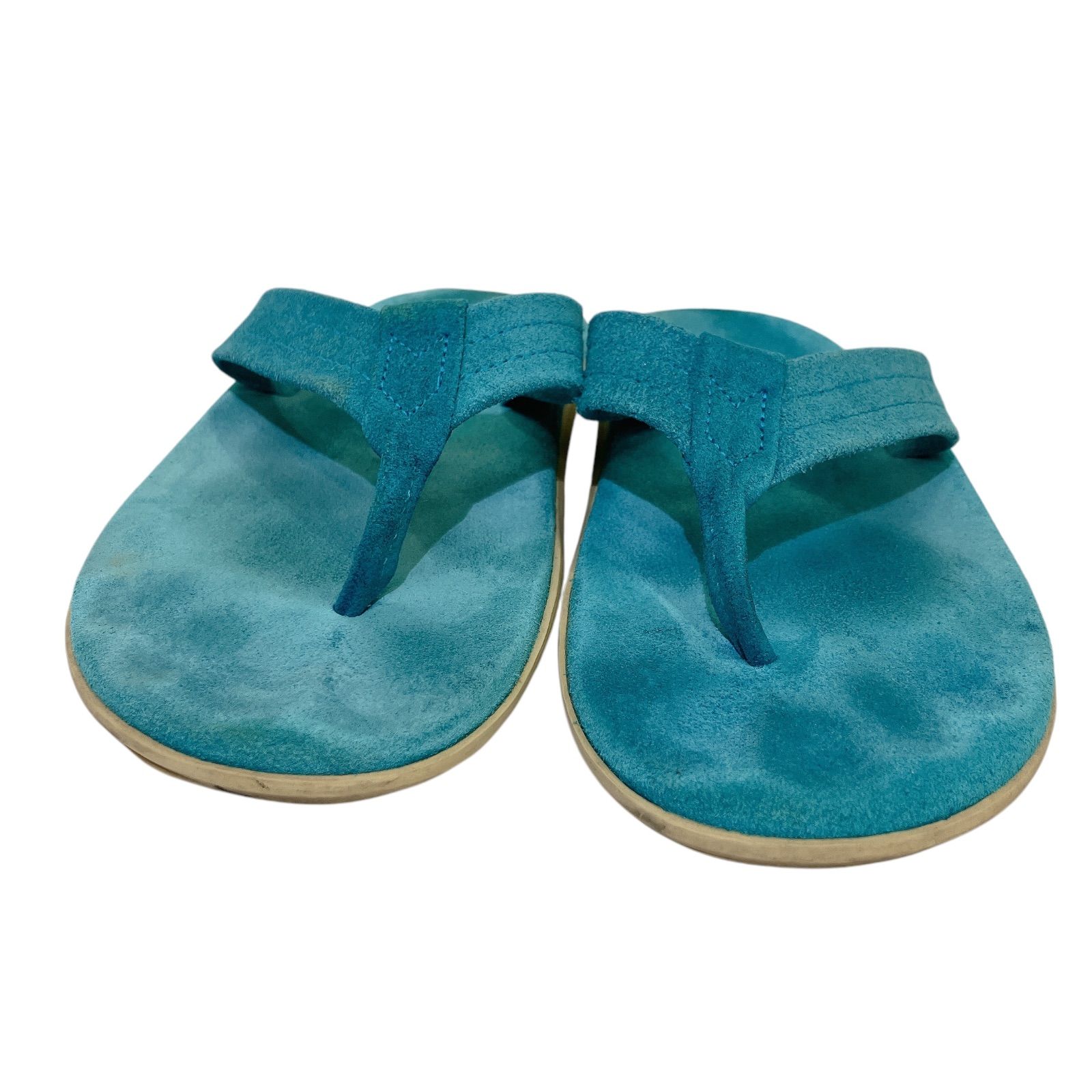 C339 Island Slipper アイランドスリッパ スエードサンダル ターコイズ