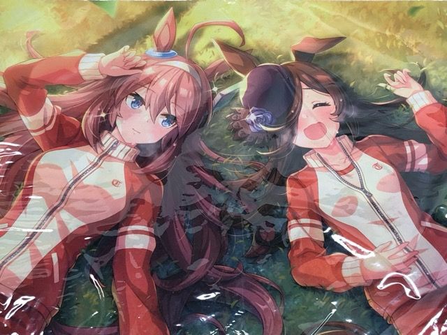 ウマ娘 マルチプレイマット ミホノブルボン ライスシャワー