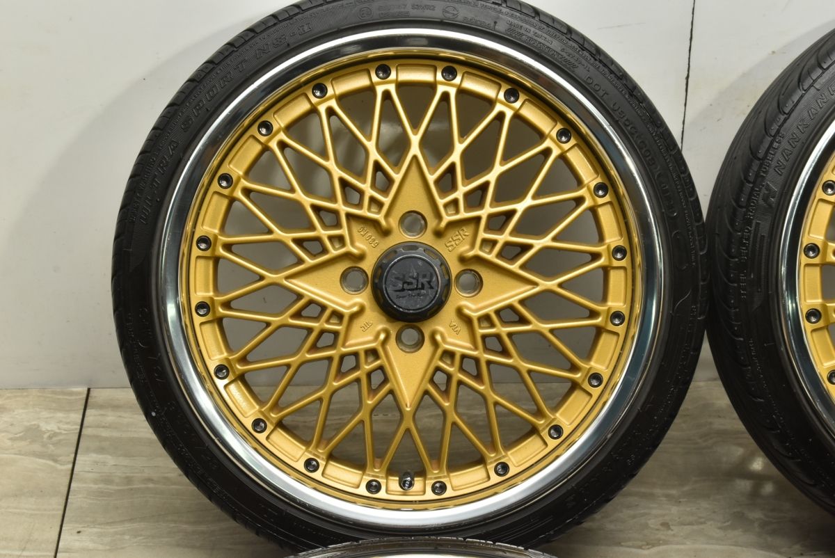 軽自動車用】SSR フォーミュラメッシュ 16in 6J +45 PCD100 ナンカン 
