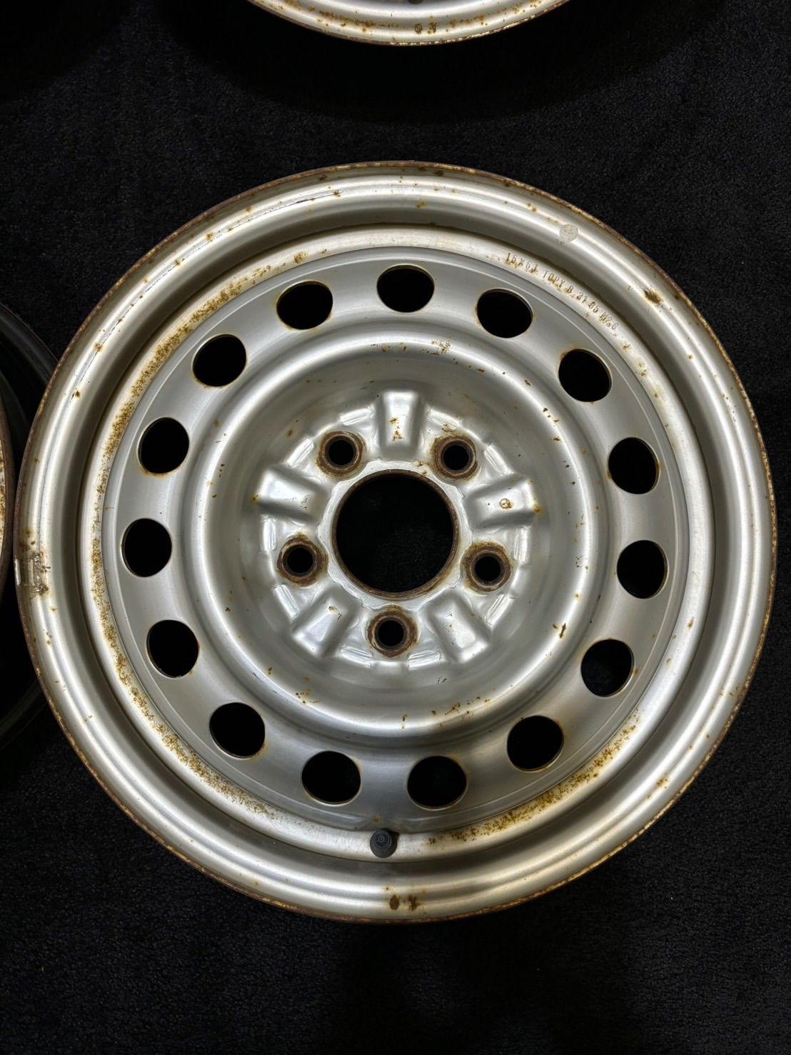 ☆ミツビシ パジェロミニ 純正 15インチ 5J +46 114.3 5H スチール