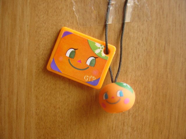 ♯Ezi08CPカプセルコレクション冷凍みかんストラップ全3種