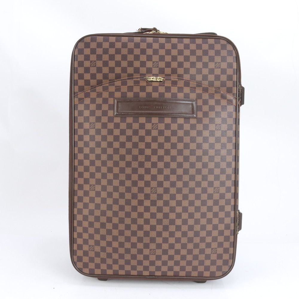 ルイヴィトン ダミエ ペガス65 M23295 レザー スーツケース キャリーケース バッグ 出張 旅行 メンズ レディース RRM CM9-5