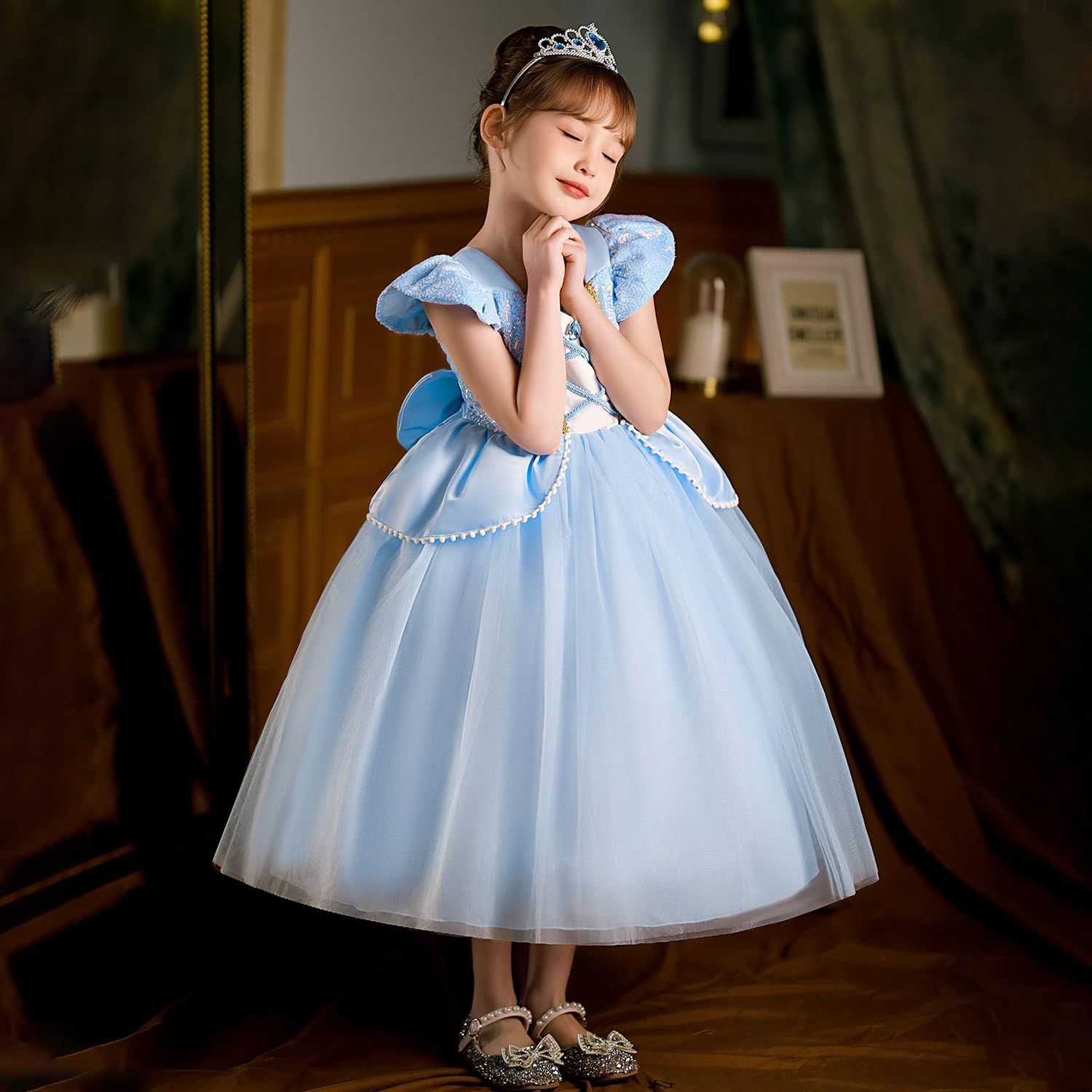人気商品】ディズニー風 プリンセス コスプレ ドレス ハロウィン