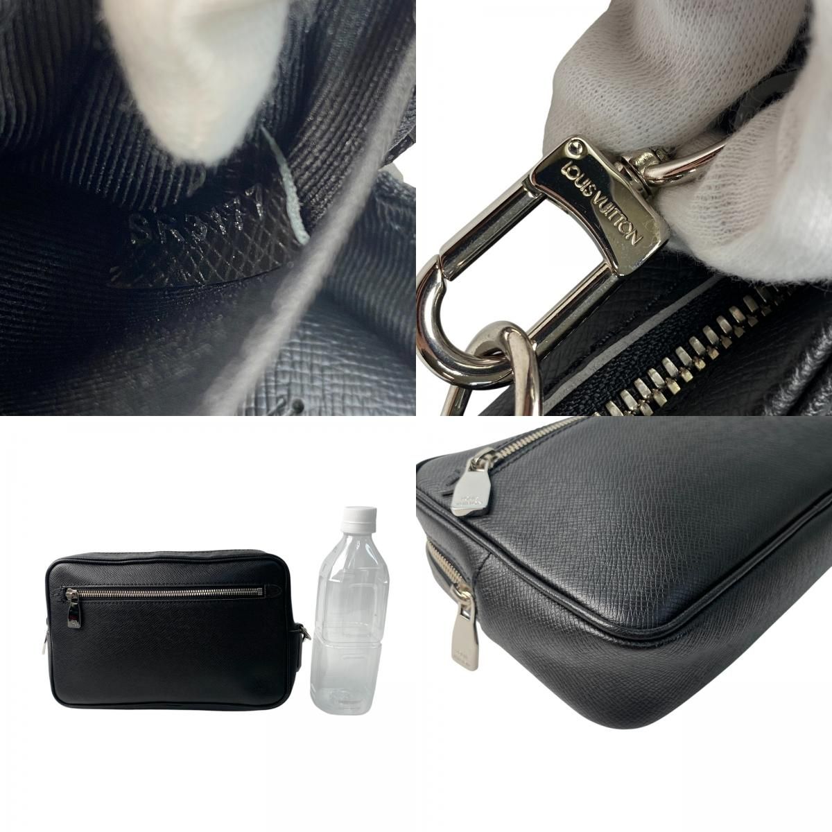 美品 ルイ ヴィトン LOUIS VUITTON メンズ タイガ ポシェット カサイ