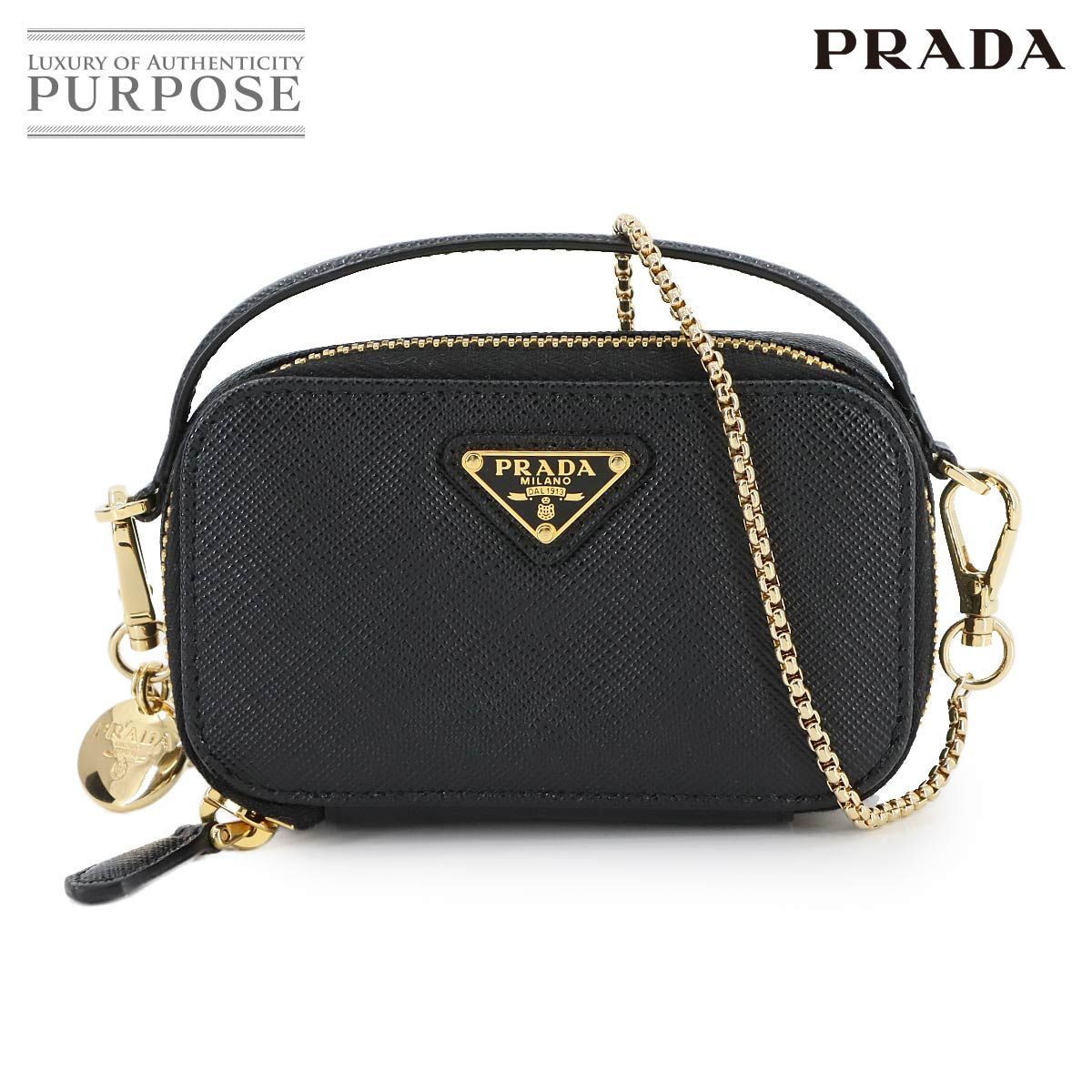 新品未使用 PRADAサフィア－ノミニショルダー PRADA ピンク 