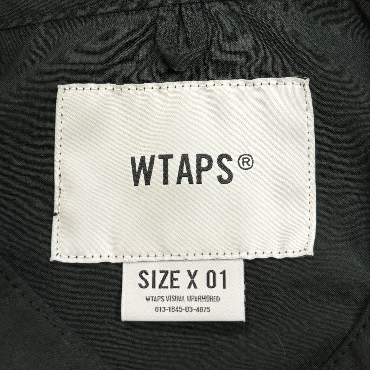 定価28600円 WTAPS 23SS Arrestor / LS / Poly. Broadcloth. Sign 