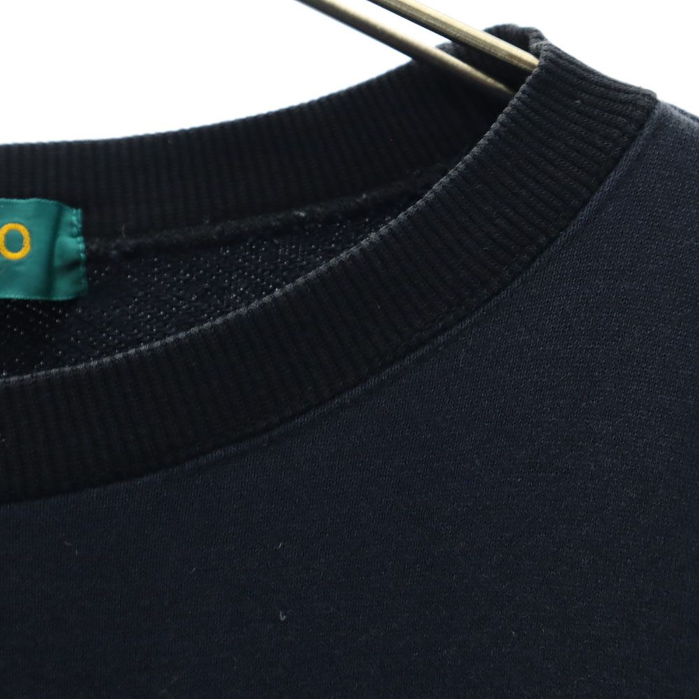 ケンゾーゴルフ 90s 日本製 オールド ゴルフ 長袖 スウェット トレーナー 4 ブラック KENZO GOLF メンズ ゴルフ ケンゾーゴルフ 90s 日本製 オールド ゴルフ 長袖 スウェット
