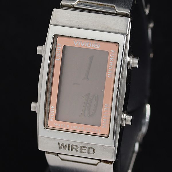 セイコー ワイアード W510-4A00 QZ デジタル文字盤 レディース腕時計  