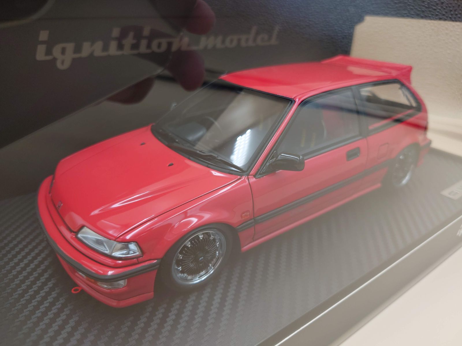 1/18 ホンダ シビック Honda CIVIC (EF9) SiR Red イグニッションモデル - メルカリ