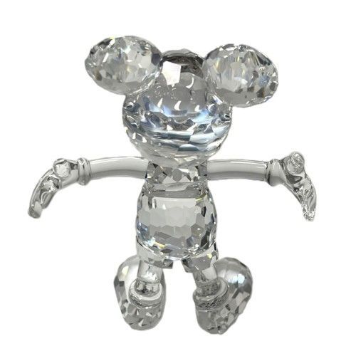 ディズニーショーケース クリスタルワールド ミッキーマウス 置物 SWAROVSKI スワロフスキー Disney ディズニーシリーズ ショーケース