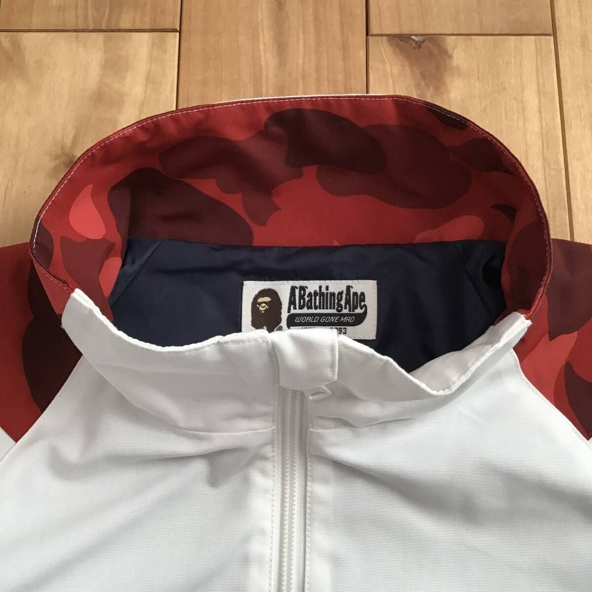 BAPE STA Track Top Jacket Mサイズ a bathing ape star Blue camo 