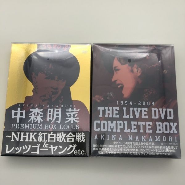 中森明菜 DVD 2枚セット