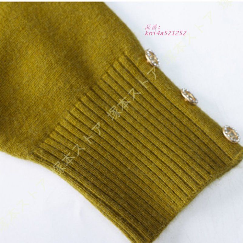 ラウンドネック ニット