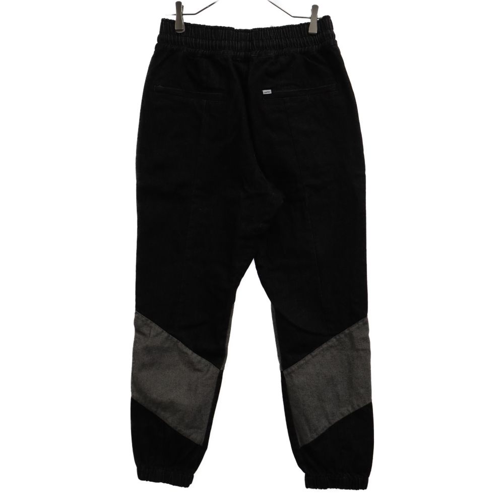 ［新品未使用】サプール　デニム　トラックパンツ ブラック A0021-177 SAPEur (サプール) DENIM TRACK PANTS デニムトラックパンツ