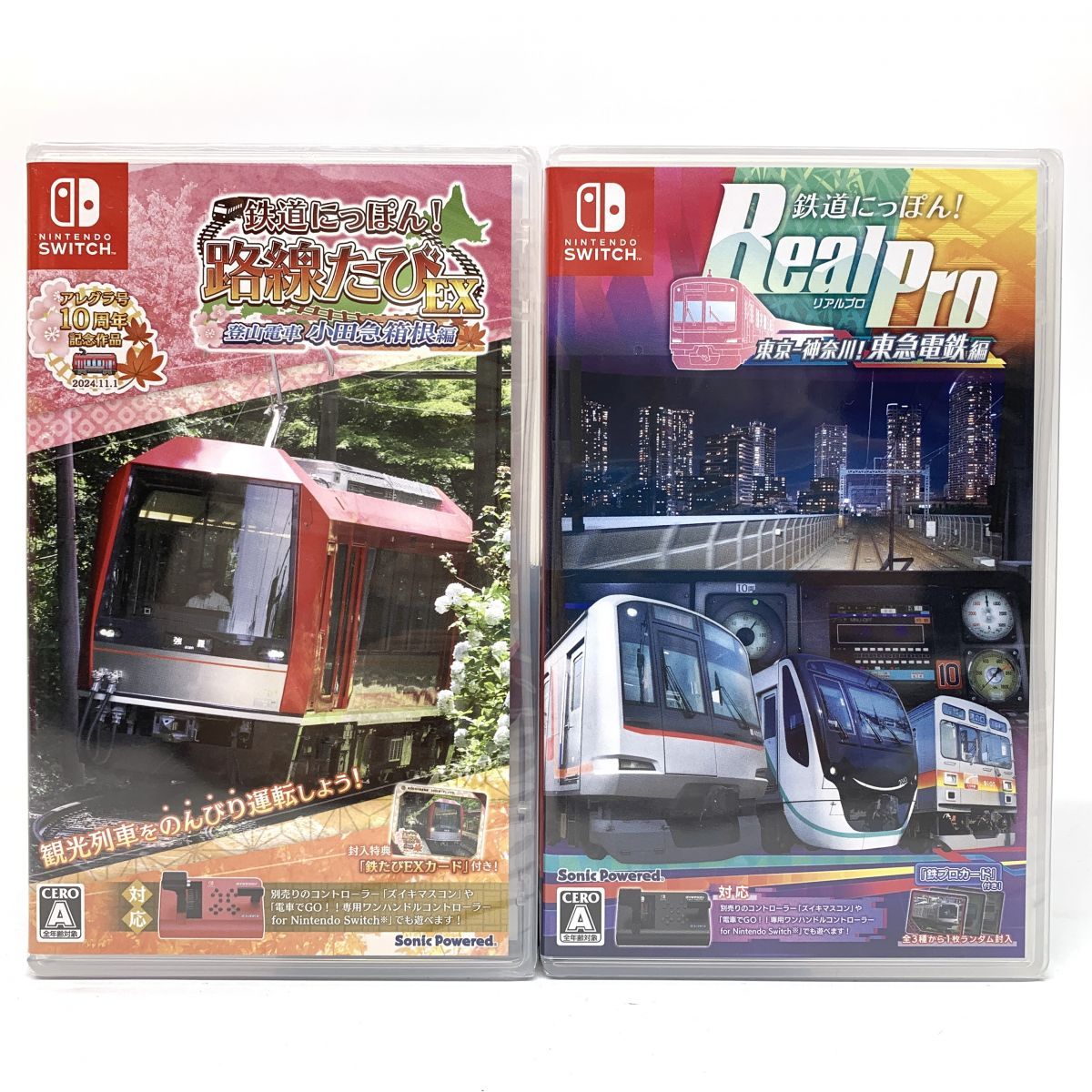 Nintendo Switch 鉄道にっぽん 路線たびEX 登山電車 小田急箱根編 RealPro 東京-神奈川 東急電鉄 編 津山店