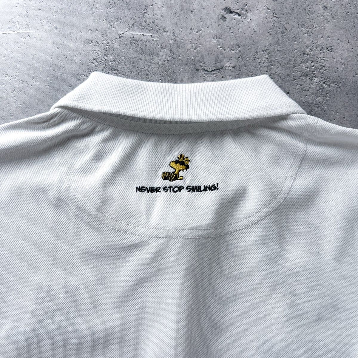 ATHLETIG SNOOPY GOLF スヌーピー 刺繍 吸水速乾 ストレッチ