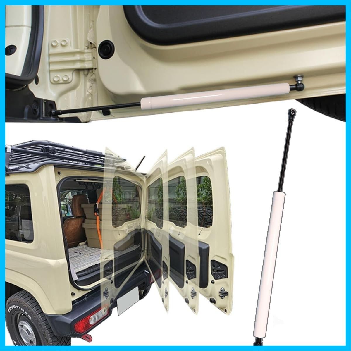 Temiry 新型ジムニー バックドアダンパー JB64 JB74W ジムニー Temiry 新型ジムニー バックドアダンパー JB64 JB74W ジムニー