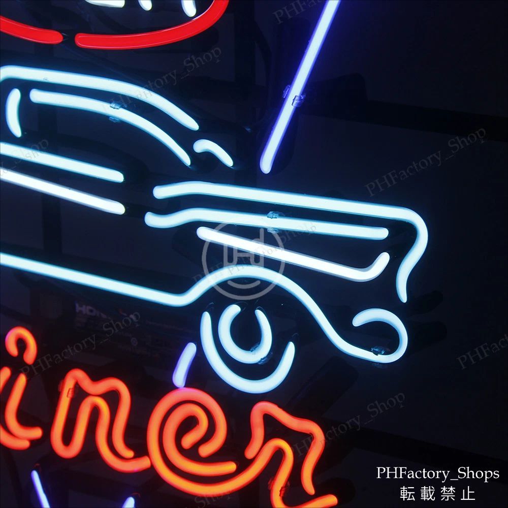 ネオン管 Car Open Diner ネオンサイン カーオープン ガレージ 店舗 ネオン看板 アメリカン雑貨 室内装飾 店舗装飾 48x38cm A256