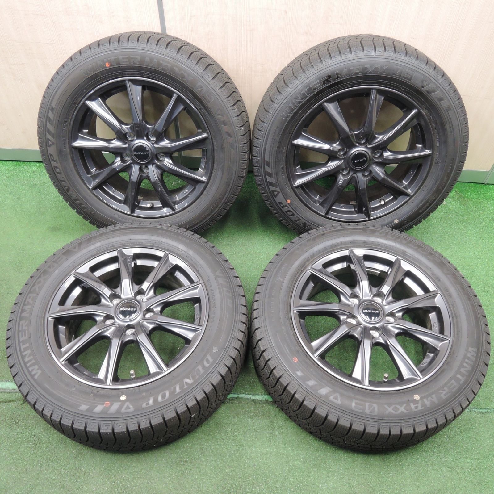 ノートオーラ 195/65R15 スタッドレス | ブリヂストン VRX2 & グレイヴ 