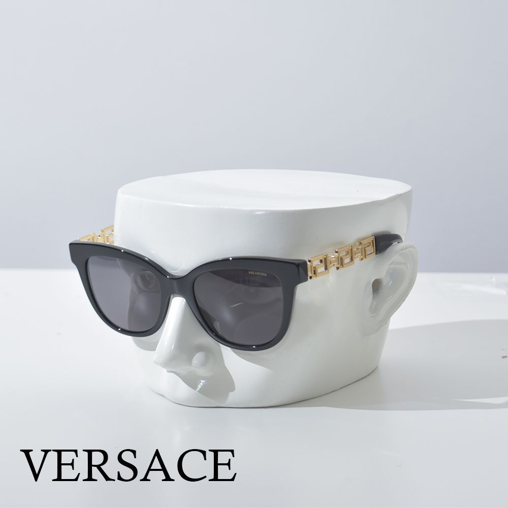 ヴェルサーチ サングラス レディース グリーク ゴールド ブラック VERSACE ブランド おしゃれ VE4394-OGB18154 - メルカリ