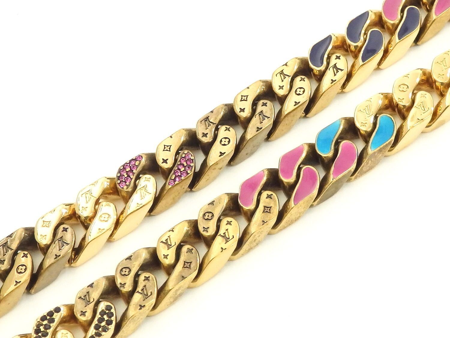 ルイヴィトン LOUIS VUITTON LV コリエ チェーンリンクス