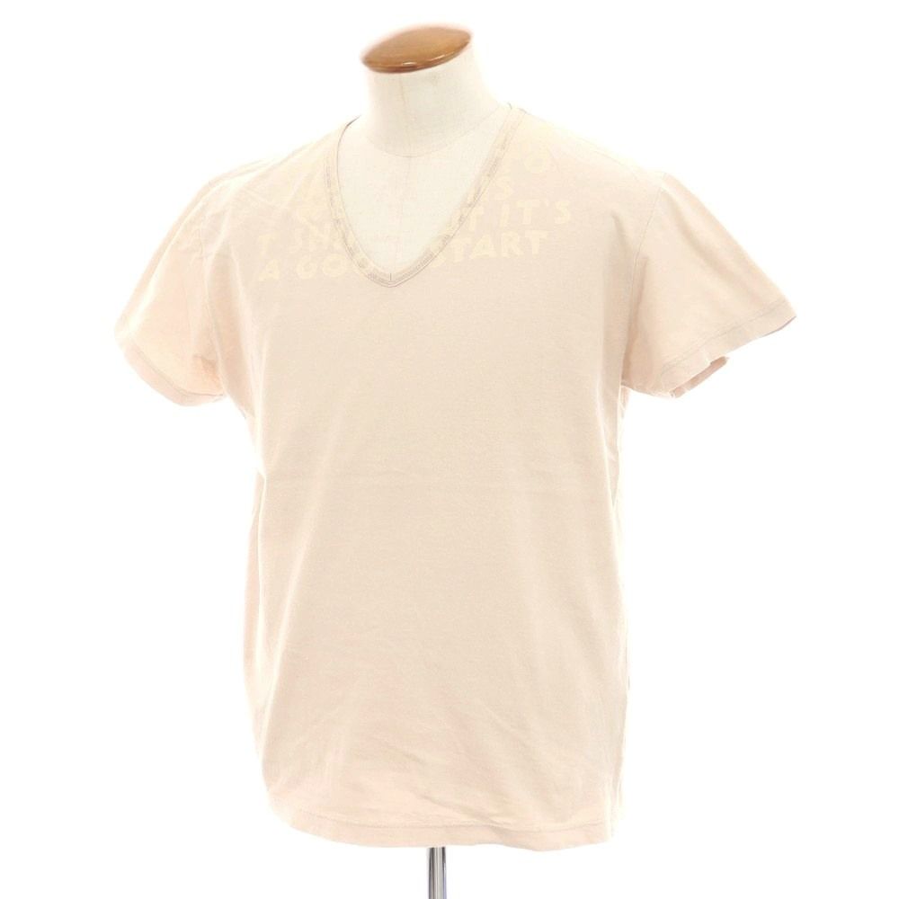 中古】マルタンマルジェラ MARTIN MARGIELA コットン Vネック エイズ 