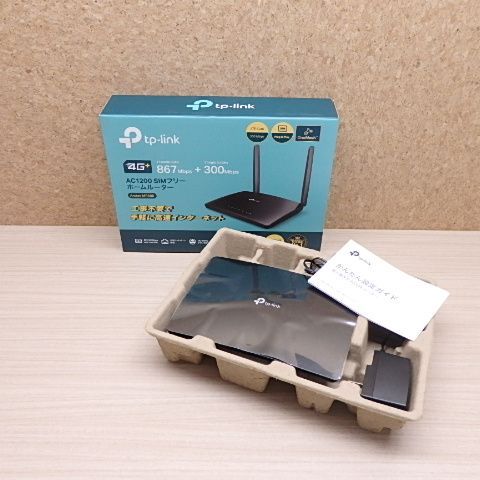 TP-Link AC1200 SIMフリー ホームルーター 4G+ Cat6対応