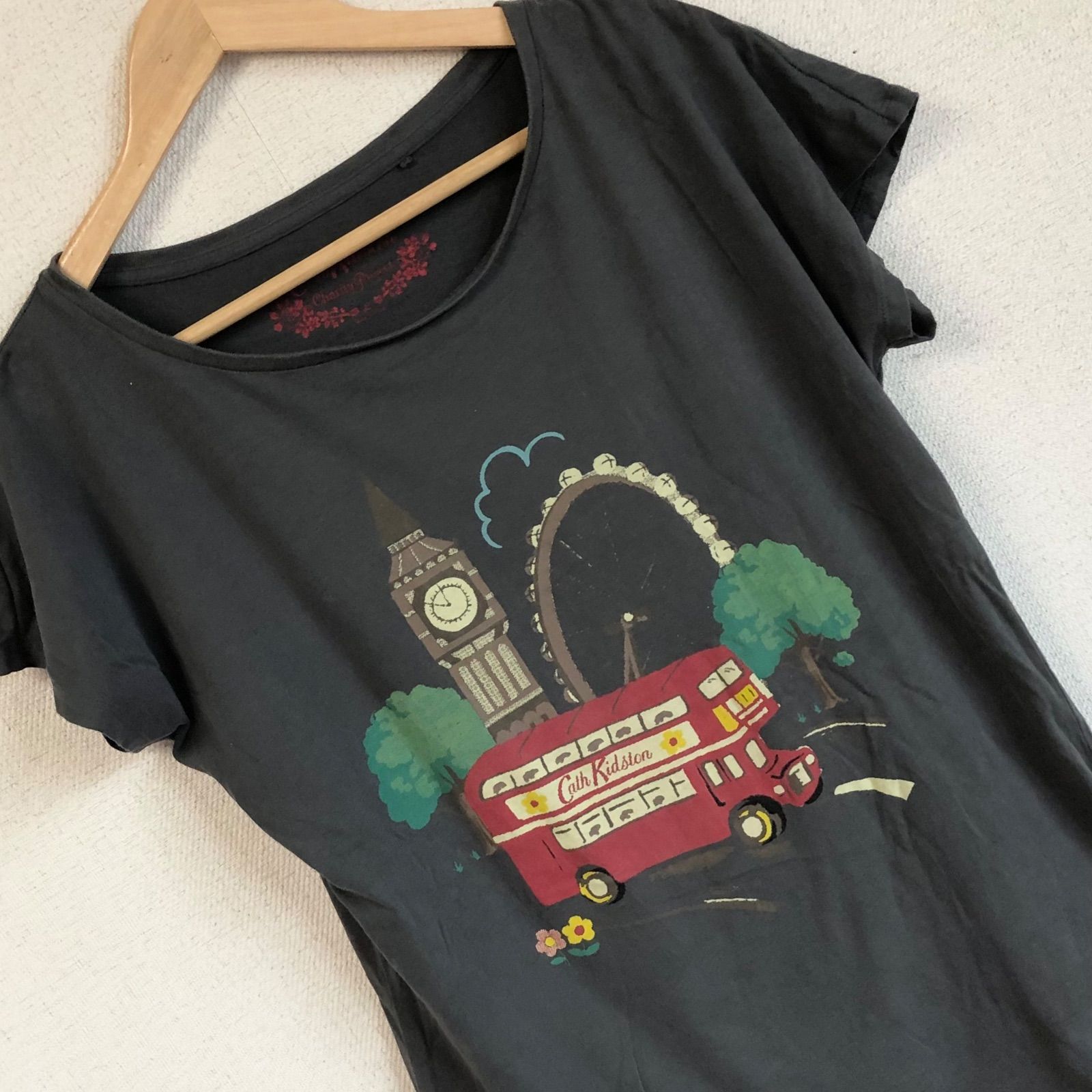 w^)b UNIQLO ユニクロ Cath Kidston キャスキッドソン コラボ Tシャツ 