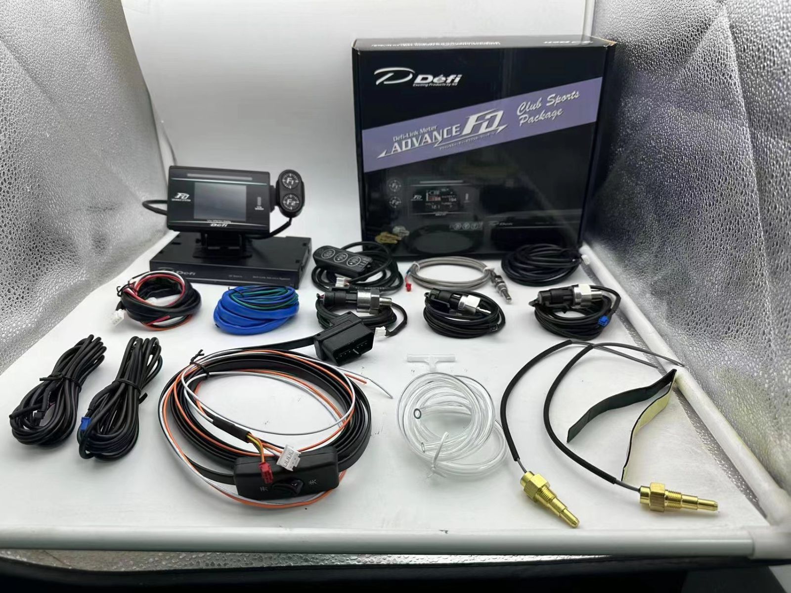 DEFI ZD 第2代FD 液晶 車速計 回転計 ターボメーター OBD 多機能改造メーター