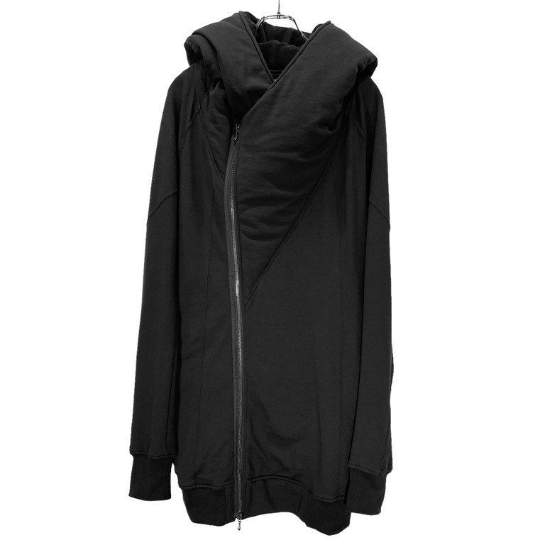 JULIUS 23AW SWEAT PADDED HOOD PARKA コットンスウェットグリッジ 