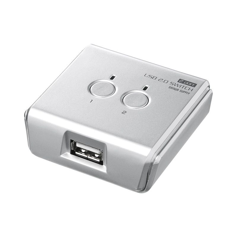 まとめ買い サンワサプライ USB2.0手動切替器 2回路 SW-US22N ×3セット
