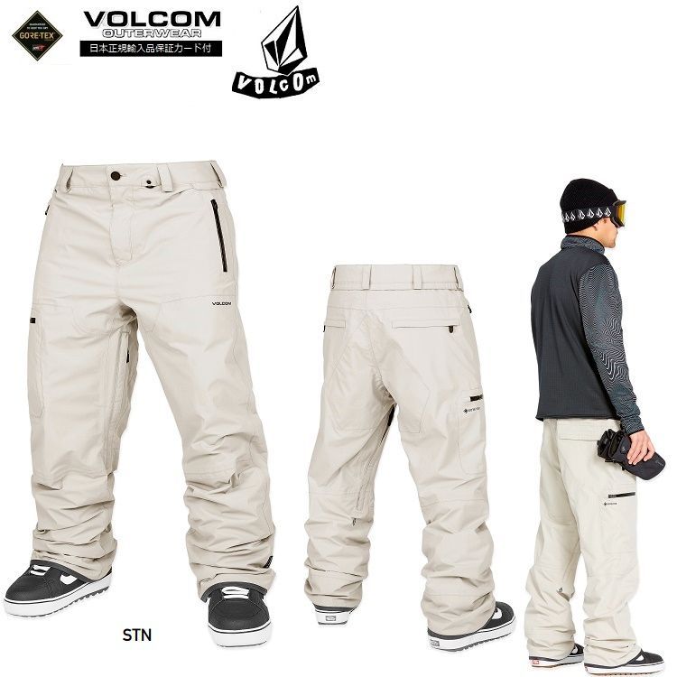 VOLCOM L GORE-TEX PANT 24‐25 COLOR STN | SIZE M ボルコム エルゴア パンツ GORE-TEX 2LAYER | ゴアテックス| 2025 VOLCOM JAPAN G1352505