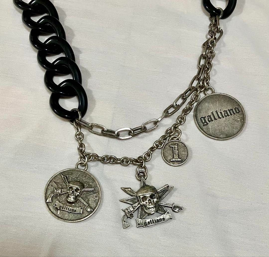 貴重！john galliano ヴィンテージ　ネックレス ◇John Galliano Necklace◇ネックレス◇ヴィンテージ加工◇ - メルカリ