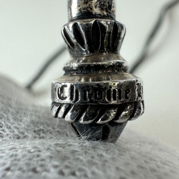クロムハーツ レザーブレード ボロチップ ネックレス chrome hearts