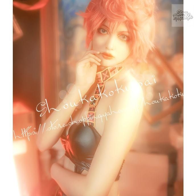 ジョジョの奇妙な冒険 風 トリッシュ ウナ コスプレ衣装 ウィッグ cos靴 日常服 cosplay コスチューム仮装変装 ハロウィン