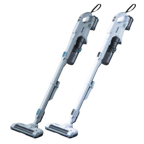 マキタ makita 充電式サイクロンクリーナー CL004GZG|CL004GZW ライトブルーグレー|スノーホワイト サイクロン式|ワンタッチスイッチ 40V 強力吸引 電動回転ブラシ搭載 サイクロン一体型 軽量静音モデル 本体のみ
