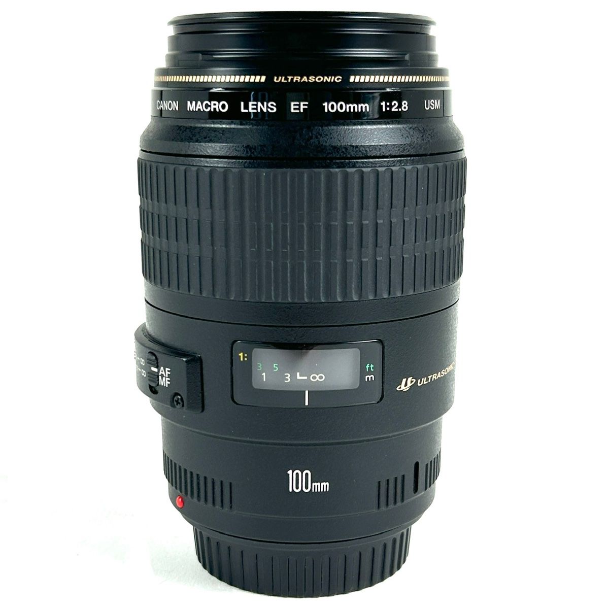 キヤノン Canon EF 100mm F2.8 MACRO USM マクロ 一眼カメラ用（オートフォーカス） 【中古】