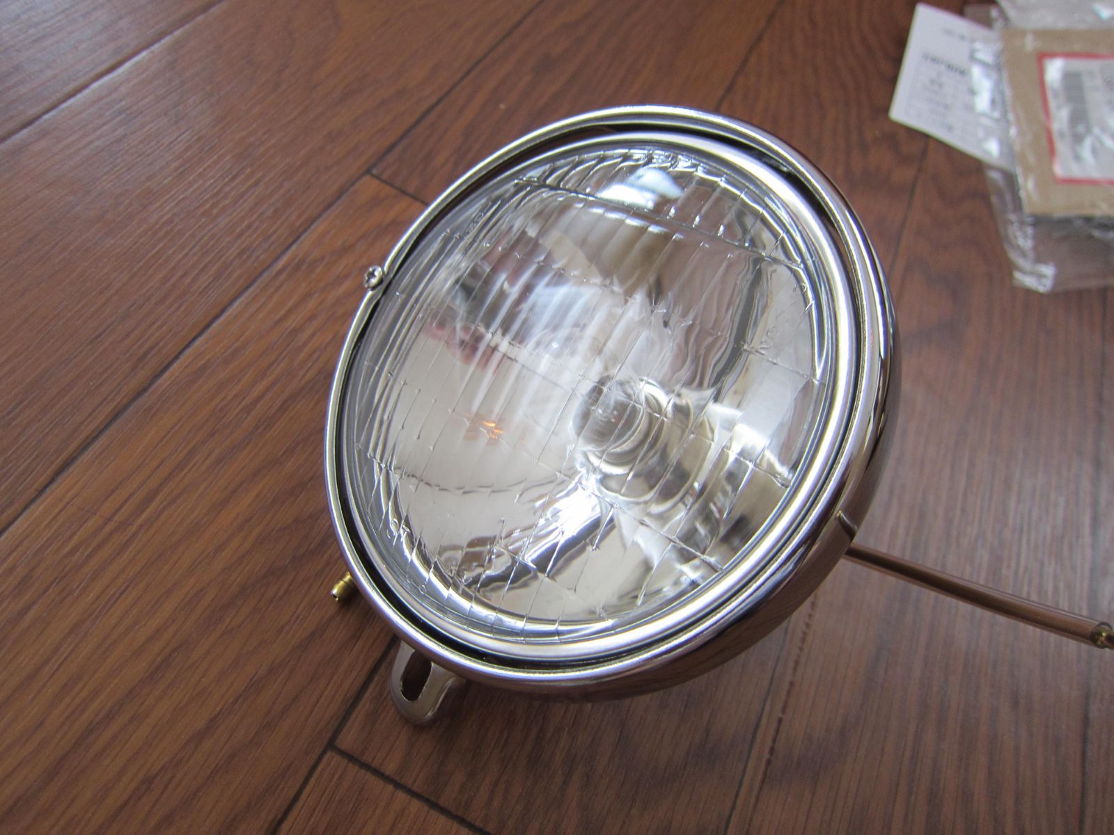 ホンダ純生　A型モンキー４LモンキーヘッドライトAssy　新品　ピカピカが一番